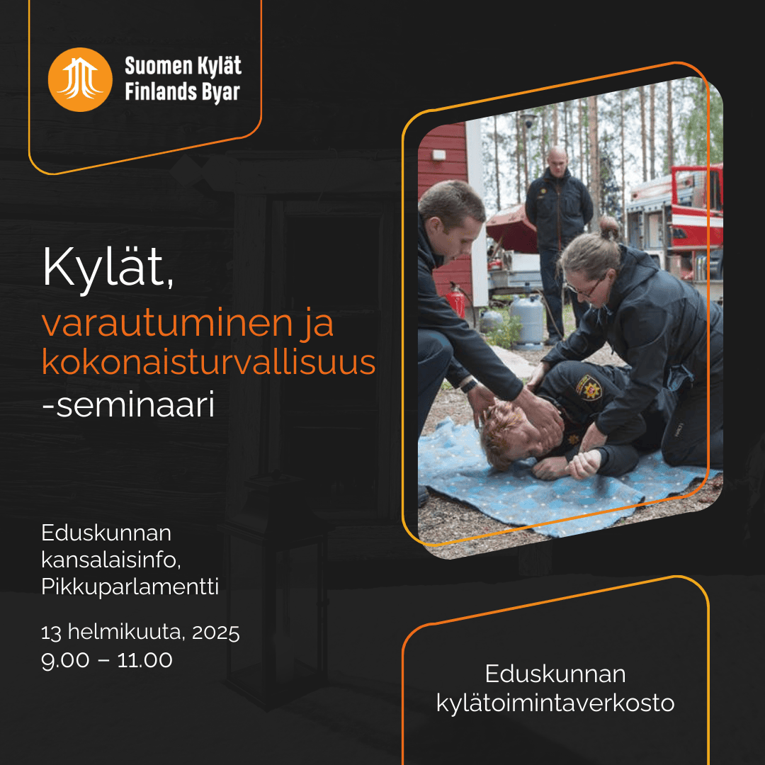 Ensihoitajat elvyttävät potilasta.