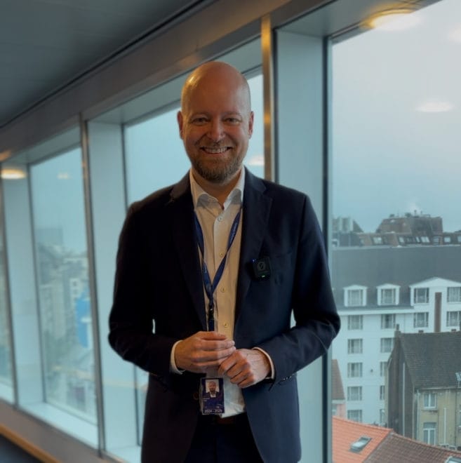 Jussi Saramo Brysselin käytävillä