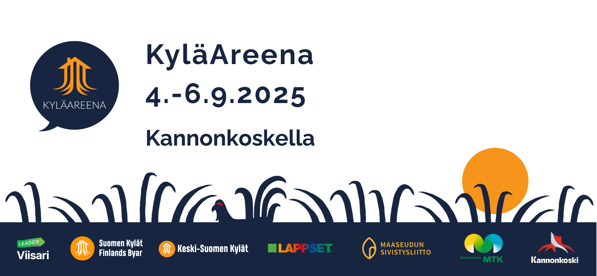 KyläAreena 2025 banneri