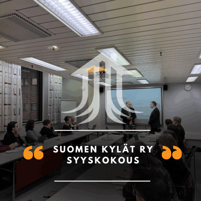 Kokoushuone, jossa ihmisiä